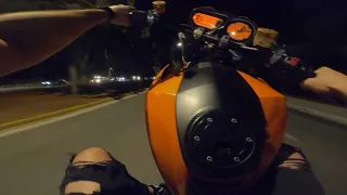 Therapy Session με Κατια στη μια Ροδα - KTM Super Duke 990 - RAW Action Wheelies and Endos