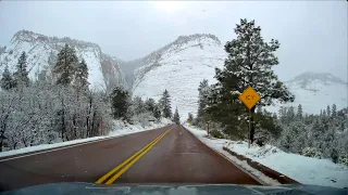 Utah Scenic Sight [FULL DRIVE] - Zion National Park