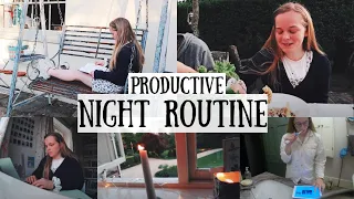 Productive Night Routine (countryside aesthetic)