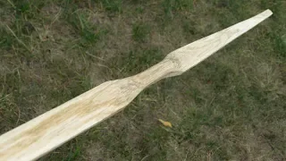 Handmade Oak Bow – Bowyer's Problems