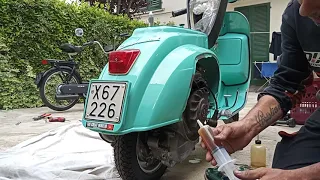 Vespa 50 L fà I capricci