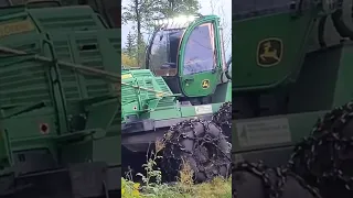 Unveiling the Beast: John Deere 1910G Forwarder in Norwegian Forests👊