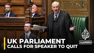 Calls for resignation of UK parliament speaker grow after Gaza ceasefire debate