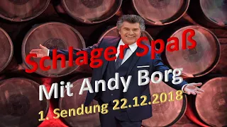 Schlager Spaß mit Andy Borg 1. Sendung   22 12 2018