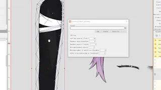 Live2d tip: my auto mesh ways of setting meshes up