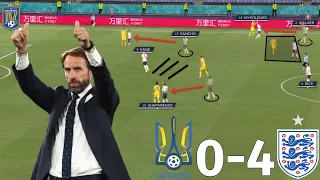 How Southgate's Tactics Dominated Ukraine | Ukraine vs England 0-4 | Tactical Analysis |