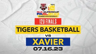 FULL GAME: FINALS 12U Xavier vs. Tigers Basketball (07/16/2023) - RLB Supercup x PABL 2K23