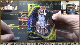 CADE GOLD COURTSIDE! WHEW! 2021/22 Panini Select Basketball H2 10 Box Break #5