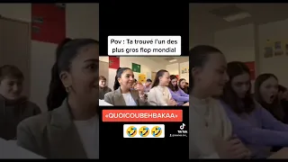 Quoicoubehbaka en classe 🤣🤣 (elle se fait exclure)