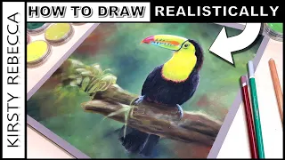 Beginner Tips for REALISTIC PASTEL Drawings!