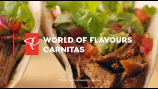 PC® World of Flavours Carnitas Seasoned Pork Shoulder Blade