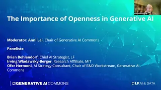 The Importance of Openness in Generative AI