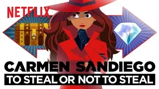 Carmen Sandiego: To Steal or Not To Steal? Interactive Game Trailer | Netflix After School