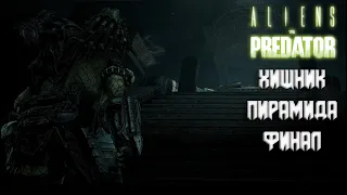 Aliens vs Predator 2010 - ХИЩНИК "ПИРАМИДА" ФИНАЛ (МАКСИМАЛЬНАЯ СЛОЖНОСТЬ) 100%