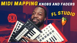 How To Setup A MIDI Keyboard FL Studio | Knobs and Faders