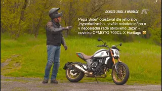 Pepa Sršeň a jeho parádní test CFMOTO 700CL-X Heritage 🆕👍.