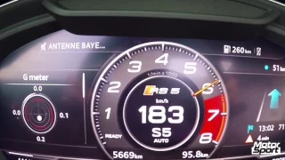 NEW Audi RS5 : 0-200 km/h