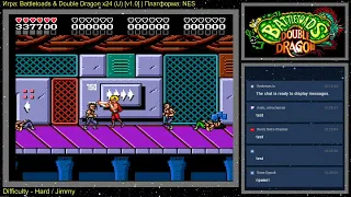 Стрим #59: Battletoads & Double Dragon x24 (новый хак) / Сложность Hard / Персонаж Jimmy