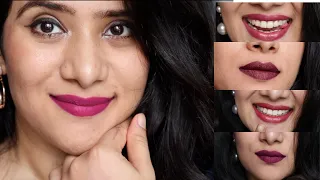 Top 10 Berry Lipsticks for indian /olive /asian/tan skin tone | RS. 230 onwards