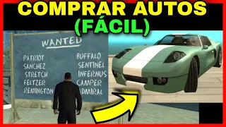 🔥Como COMPRAR CARROS en GTA San Andreas - Comprar AUTOS Modo Historia