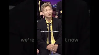 namjoon "hey chris, we're RIVALS right now" 😂 || #bts #coldplay #myuniverse #grammys #butter #kpop