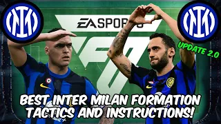 EA FC 24 - BEST INTER Formation, Tactics and Instructions