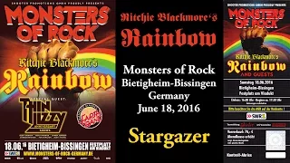 Ritchie Blackmore's Rainbow - Stargazer - Monsters of Rock (June 18, 2016)