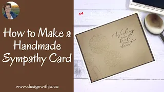 How to Make a Handmade Sympathy Card