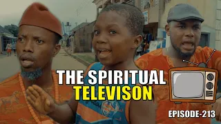 THE SPIRITUAL TELEVISION  epiosde215 (PRAIZE VICTOR COMEDY)