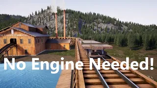 I Built a Logging Line That Doesn't Require a Locomotive in Railroads Online!