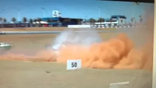 Accident Pedro Piquet Porsche Cup Brasil