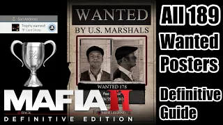 Mafia II Definitive Edition | Card Sharp Trophy | All 189 Wanted Poster Locations