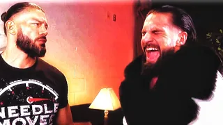 Seth Rollins Knocks the Shield theme on Roman Reign's Door 4K || 7/1/22