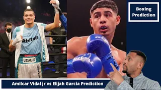 Amilcar Vidal Jr Vs Elijah Garcia Prediction, Who Wins?