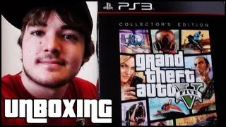 Grand Theft Auto V [COLLECTOR'S EDITION UNBOXING] - GTA V [PS3/Xbox 360]