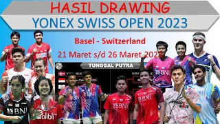 Hasil Drawing Swiss Open 2023 │ Yonex Swiss Open 2023 │ 21 s/d 26 Maret 2023 │