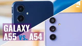 Samsung Galaxy A55 vs Galaxy A54: More differences than expected