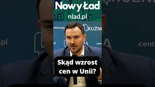 Skąd bierze się wzrost cen w Unii Europejskiej? Paweł Musiałek #shorts