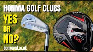 SHOULD YOU BE USING HONMA GOLF CLUBS? – TR21 X & T//WORLD GS review