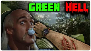 Ребята я попал в Зеленый АД как тут выжить????Green Hell