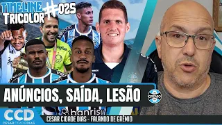 TimeLine Tricolor #025: Edenilson, goleiro, Cuiabano, Live, negativas, lesão...