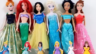 Disney Princess Doll Makeover ~ DIY Miniature Ideas for Barbie - Wig, Dress, Faceup, and More! DIY