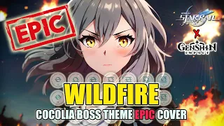 "Wildfire" (Cocolia Boss Theme) | Honkai: Star Rail OST - EPIC Genshin Impact Lyre Cover 🔥