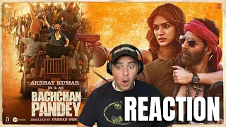 Bachchhan Paandey | Official Trailer REACTION | Akshay, Kriti, Jacqueline, Arshad | Sajid N