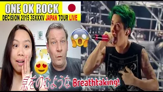 ONE OK ROCK - DECISION 2015 35XXXV JAPAN TOUR LIVE |Dutch Couple Reaction