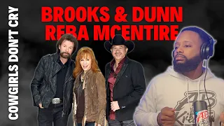 FIRST TIME LISTENING TO | Brooks & Dunn ft. Reba McEntire - Cowgirls Don't Cry | REACTION