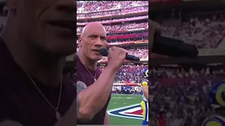 Dwayne Johnson (The Rock) Super Bowl intro