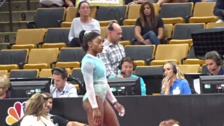 Simone Biles. Both vaults. Day 2 of the 2018 US National championships