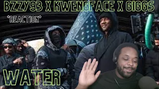 AMERICAN REACTS TO Kwengface x Giggs - Water (Official Music Video) [Reaction]