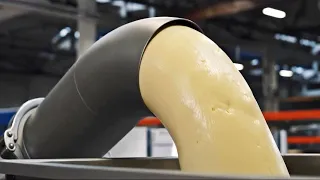 COMO se HACE la MANTEQUILLA industrial de LECHE de VACA🧈